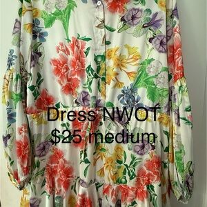 Floral Long Sleeve Dress
